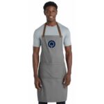 Port Authority ® Market Full-Length Bib Apron Gray